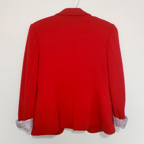 Kenneth Cole Select Red Blazer - Picture 2 of 5